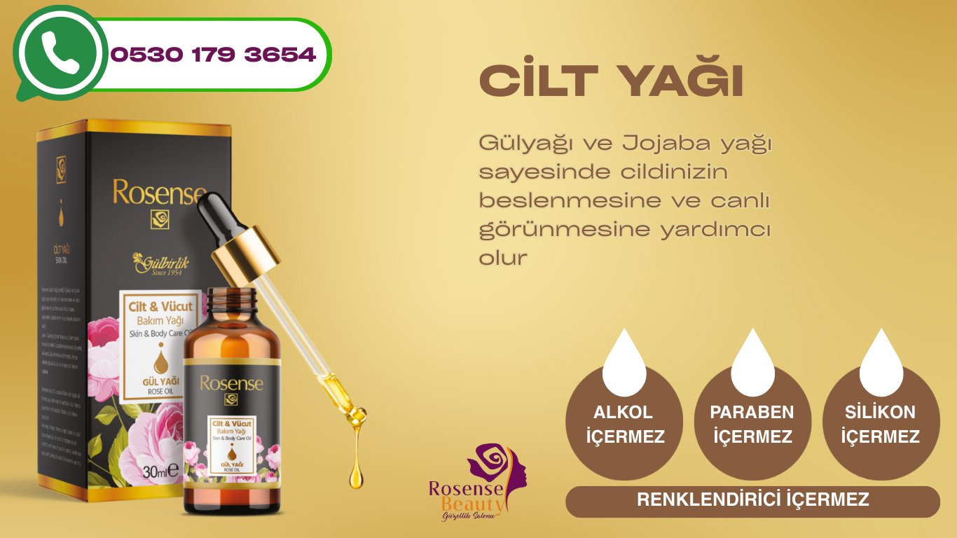 Cilt Yağı – 30 ml | Rosense®