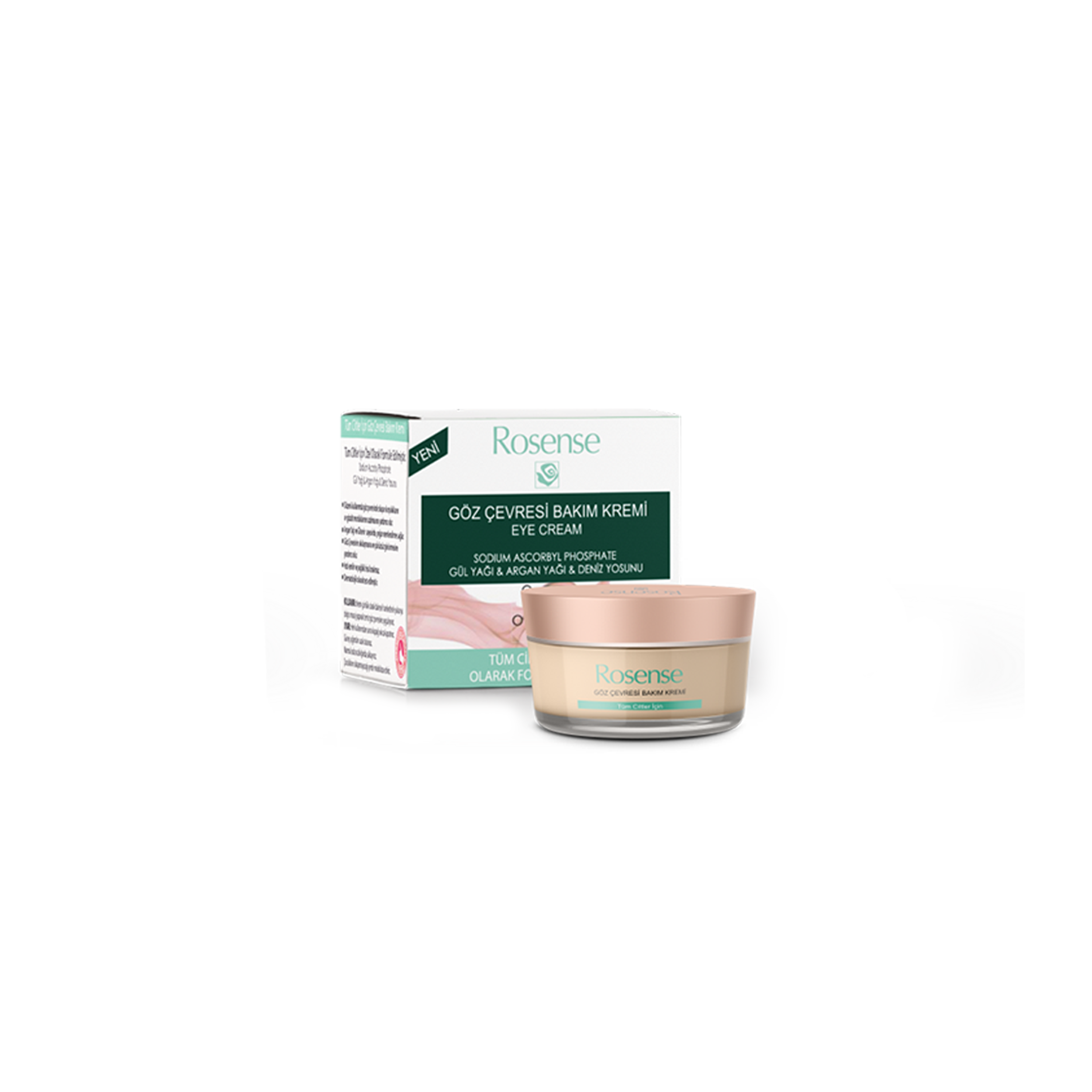 Göz Çevresi Bakım Kremi – 20 ml | Rosense®