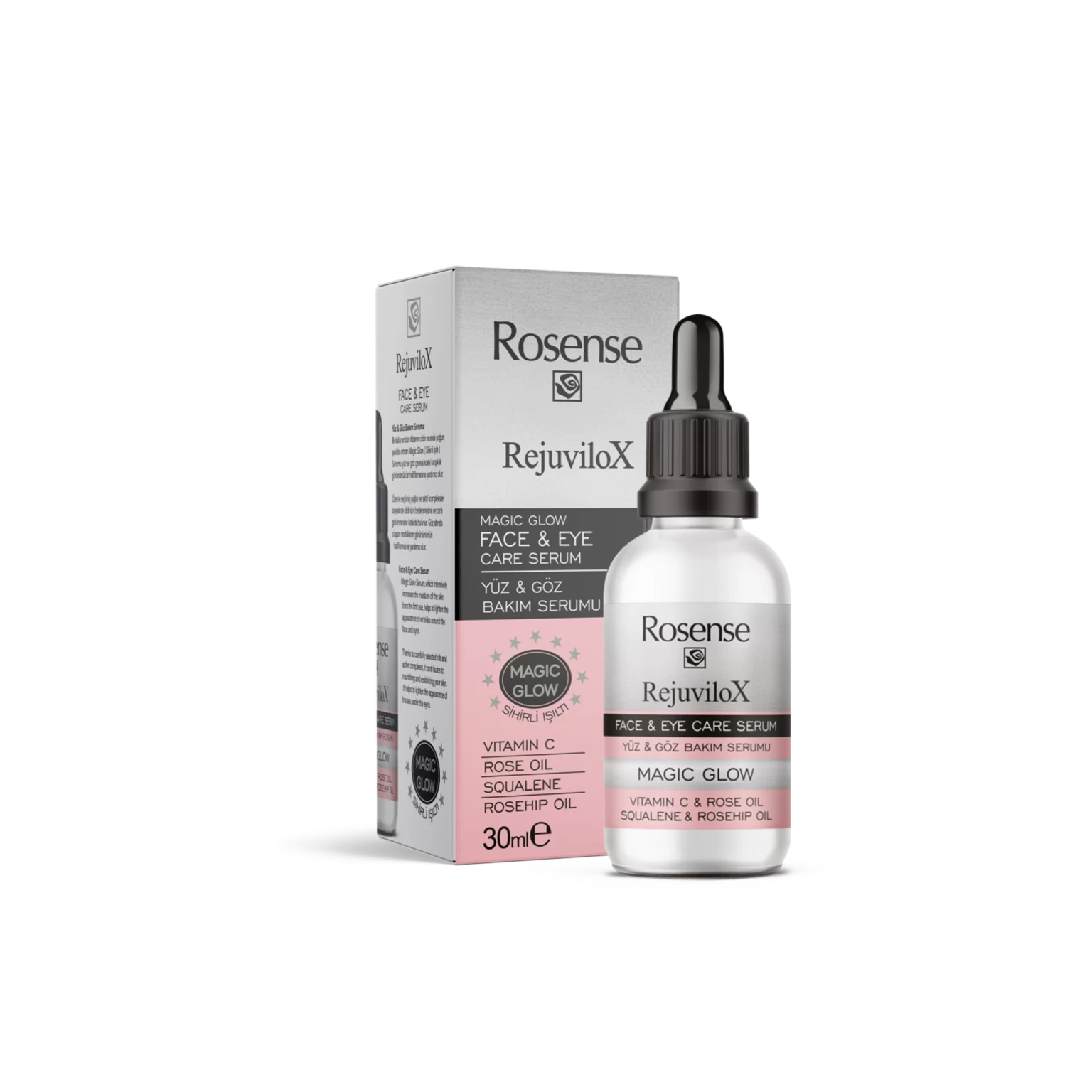 Magic Glow Sihirli Işıltı Yüz Serumu | Rosense®