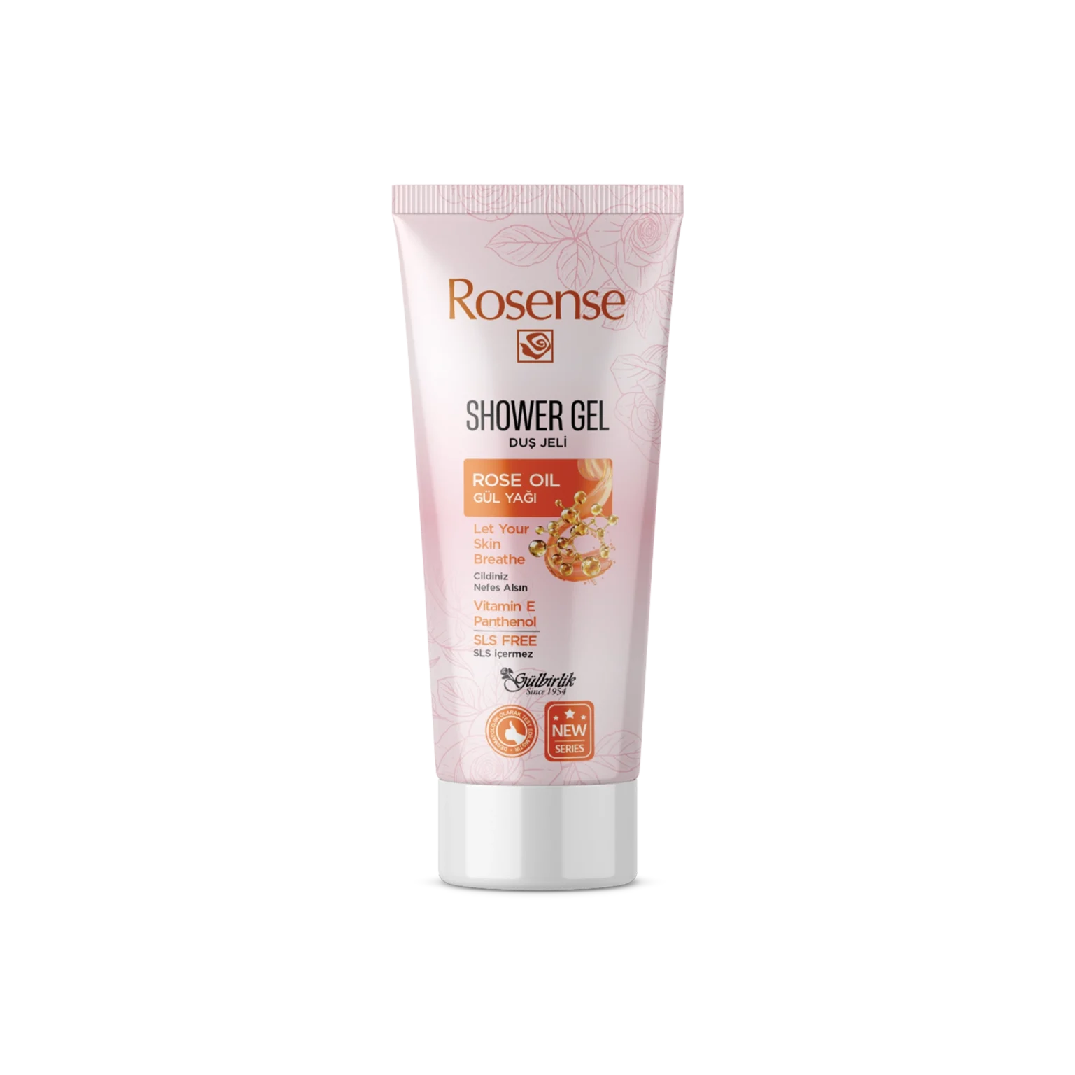 Duş Jeli (Gül Yağı) – 250 ml | Rosense®